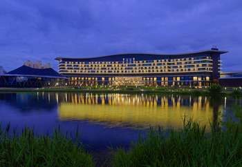 Hotel Front - Evening or Night